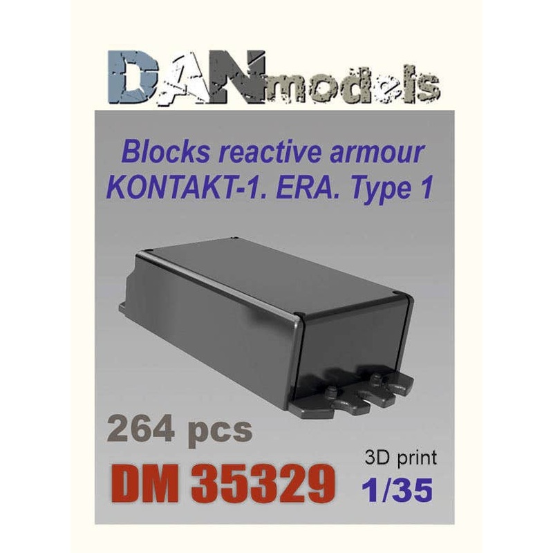 1/35 Blocks of reactive armor Kontact-1, Type 1 264 pcs