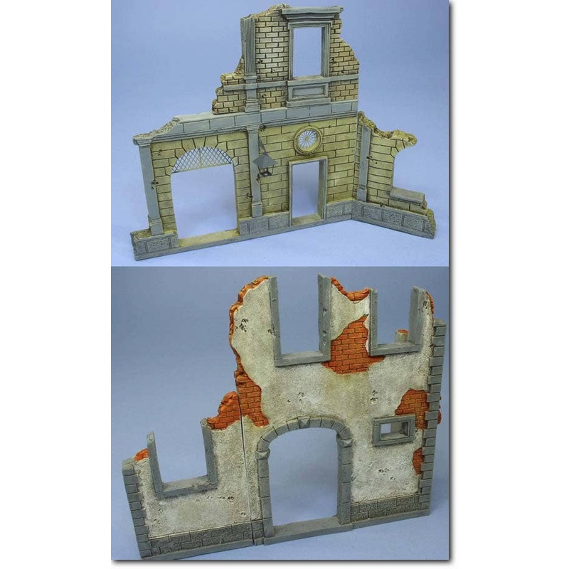 1/35 French Ruined Buliding Section 1