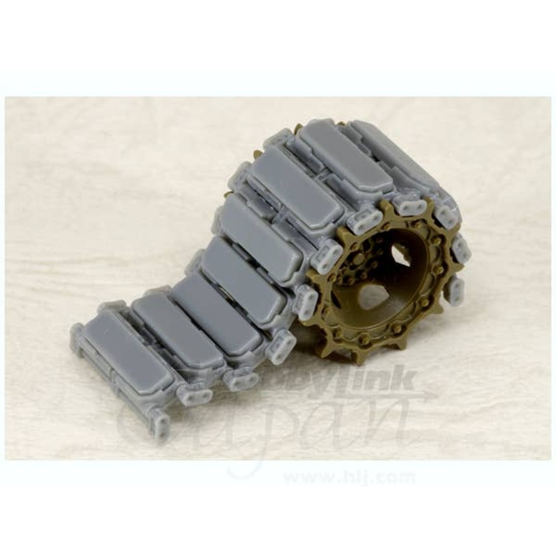 1/35 JGSDF Type 90 Tank Tracks: Rubber Block Type (Workable)