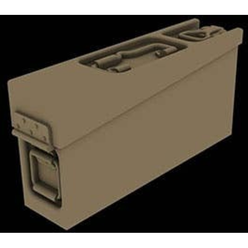 1/35 Metal Ammo Boxes for MG34/42 12pcs