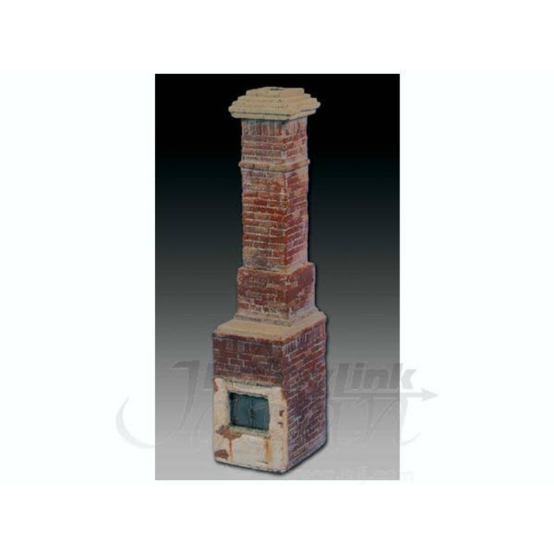 1/35 Russian House Fireplace & Chimney