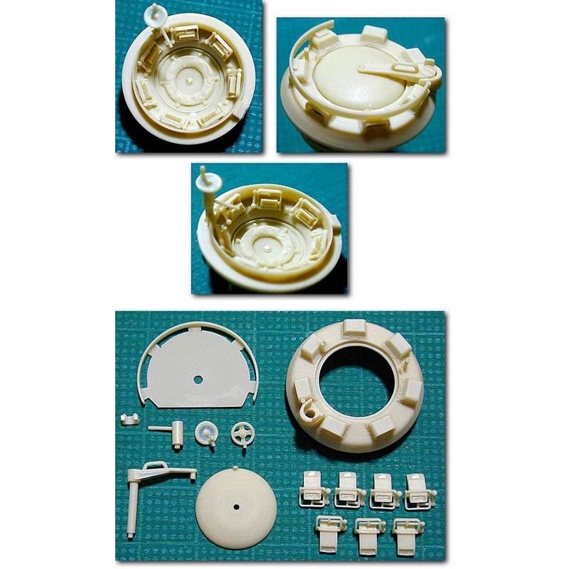 1/35 Tiger I Cupola for Middle & Late Model