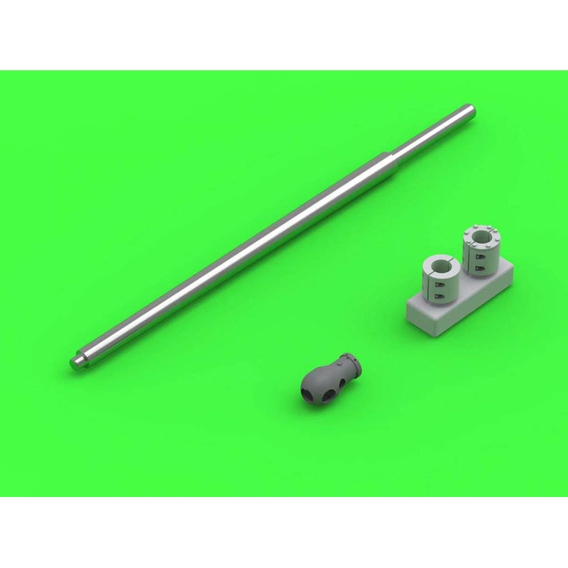 1/35 WWII British 17pdr SP M10C Achilles Ordnance QF 17 Pound (76.2mm) Gun Barrel (for Tamiya)