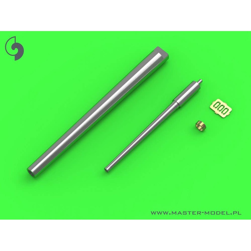 1/35 WWII US M3 Lee Medium Tank Late Type M3 75mm L / 40 Gun (Long Barrel) / M6 37mm Gun Barrel Set (for Tamiya)