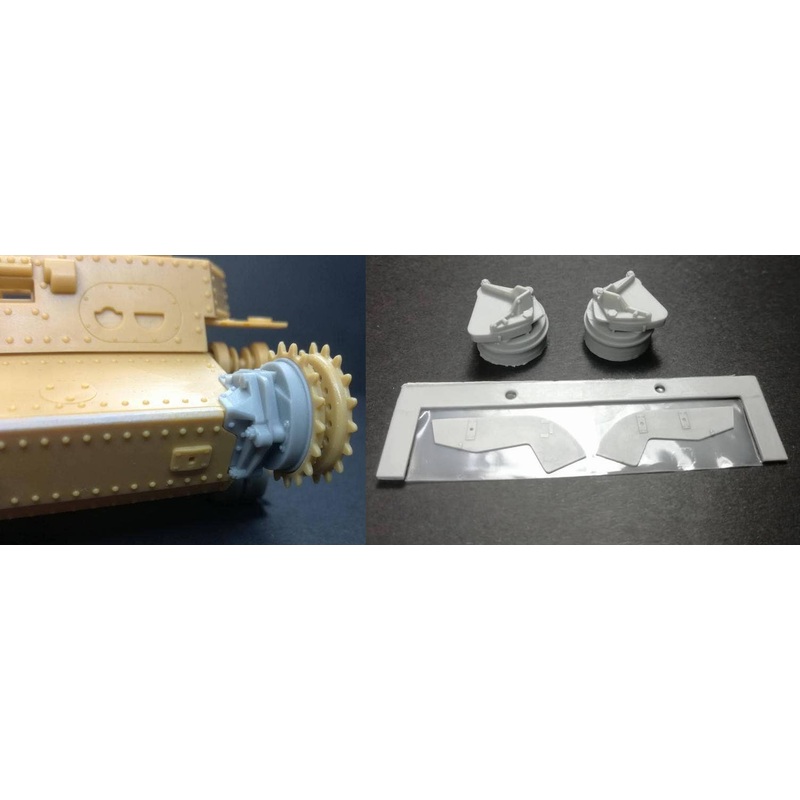 1/35 40M Turan / Zrinyi Idler Cover for Bronco Kit