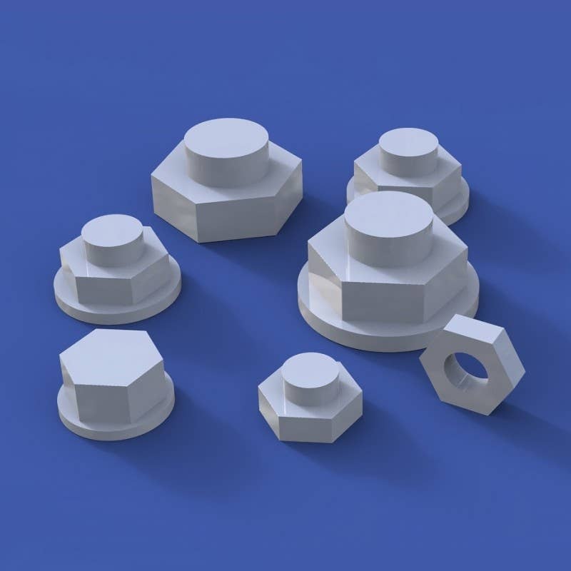 1/35 Assorted Bolts No.1