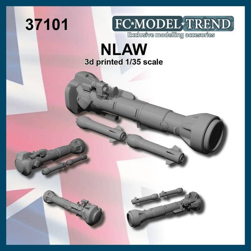 1/35 Current Use Swedish/British NLAW Handheld Anti-Tank Missile