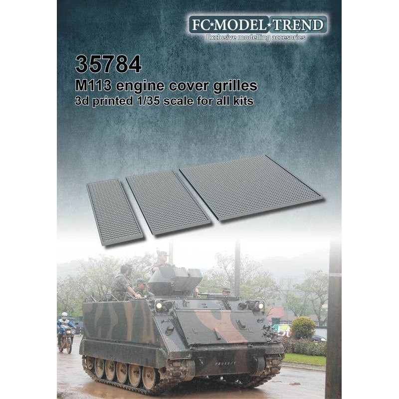 1/35 Engine Cover Grill Set for M113