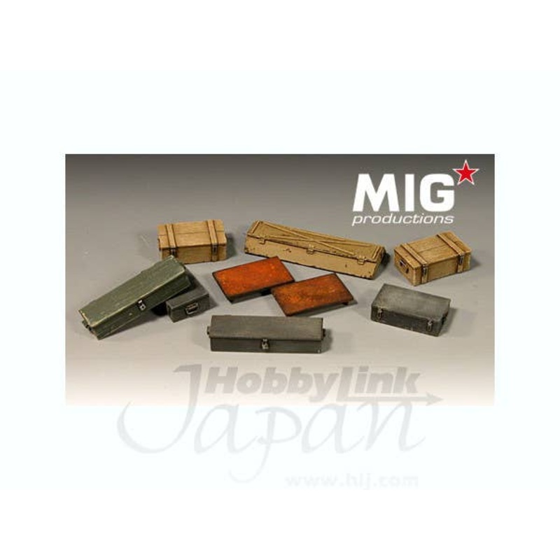 1/35 Engine Deck Storage Boxes for Panther D Early Production