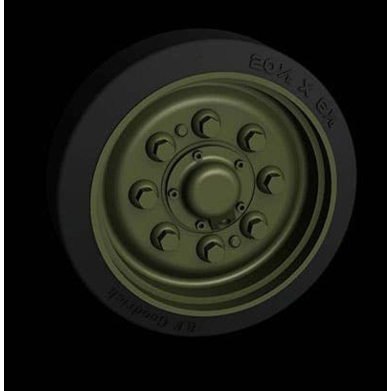 1/35 HVSS Road Wheel For US M4 Sherman