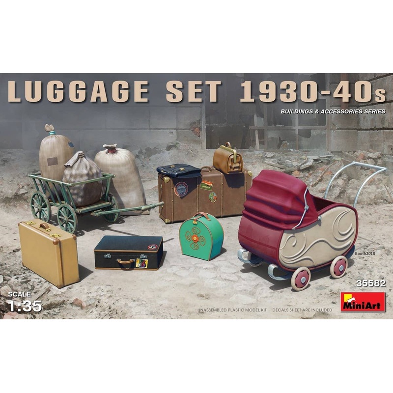 1/35 Luggage Set 1930-40s (Buildings & Accessories Series)