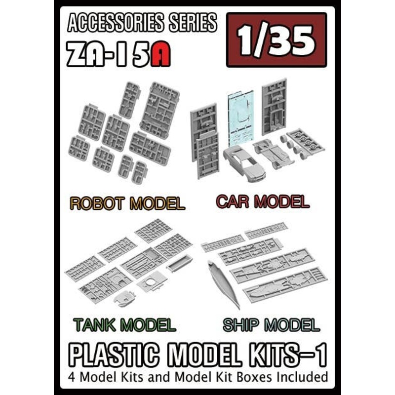 1/35 Plastic Model Kit Set 1