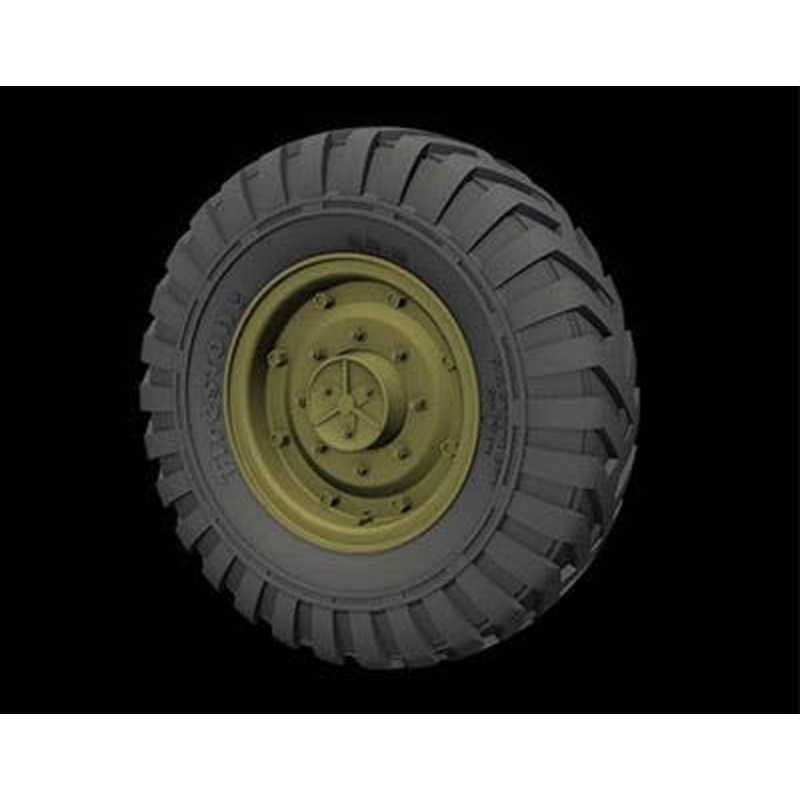 1/35 Road Wheels for Chevrolet C61 (Firestone)