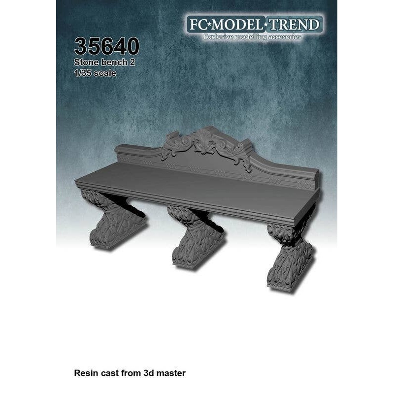1/35 Stone Bench 2