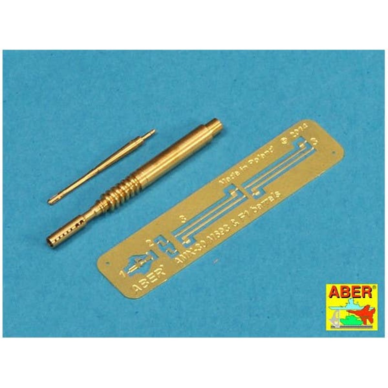 1/35 20mm M693 Autocannon & Barrel for F1 7.62mm for AMX-30 (for Meng)