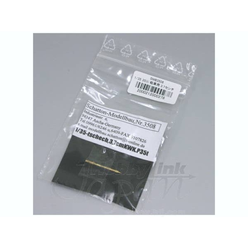 1/35 3.7cm Tank Gun Barrel for Panzer 35(t)