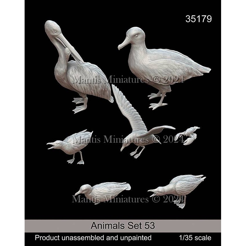 1/35 Animal Set 53 European Seabirds
