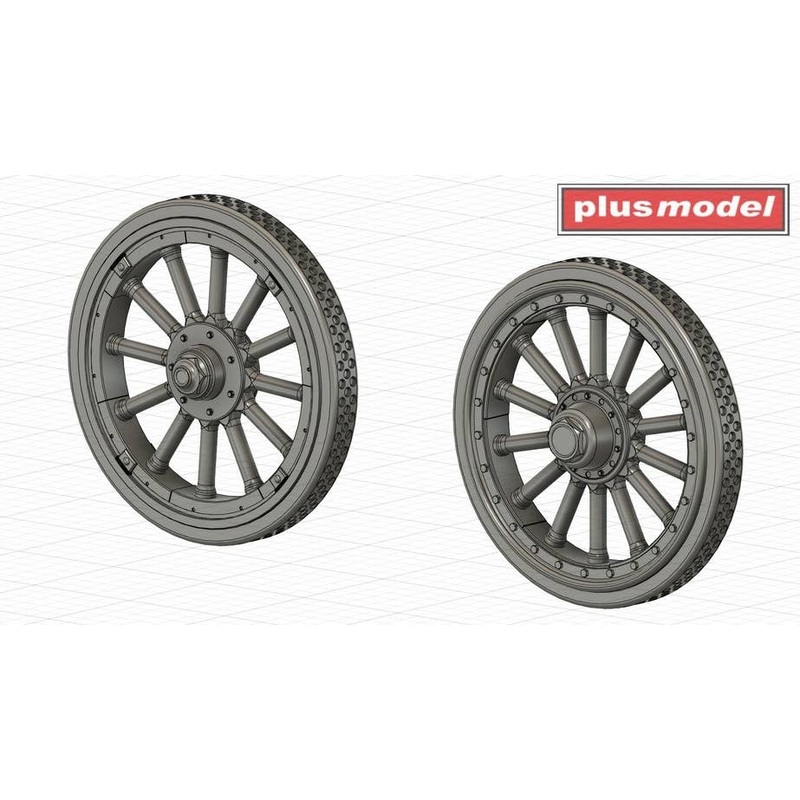 1/35 Canadian MG carrier wheels pattern A