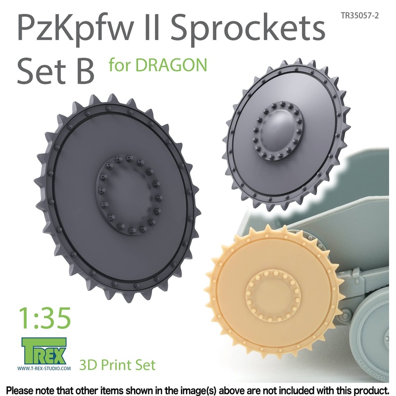 1/35 Drive Wheel Set for Panzer II B For Dragon