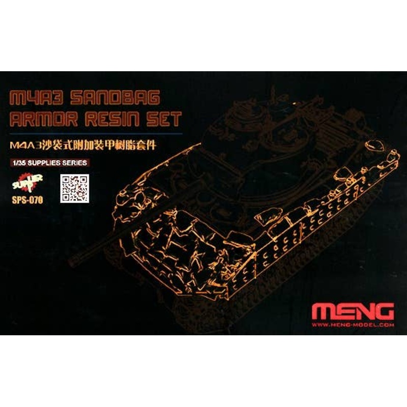 1/35 M4A3 Sandbag Armor Resin Set