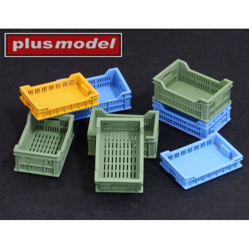 1/35 Perforated Plastic Crates