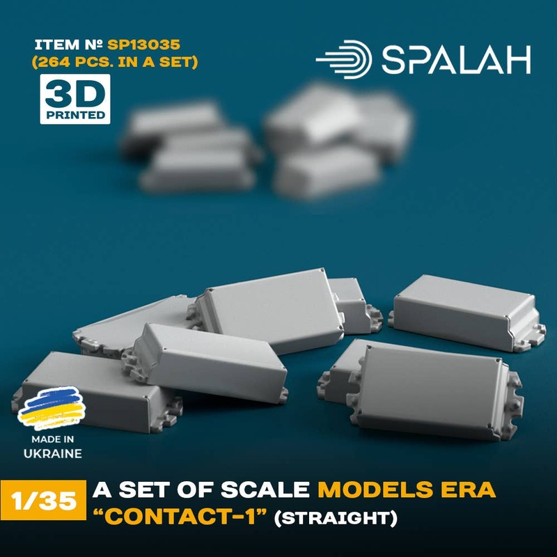 1/35 Set of scale models ERA Contact-1 straight, (264 pcs)
