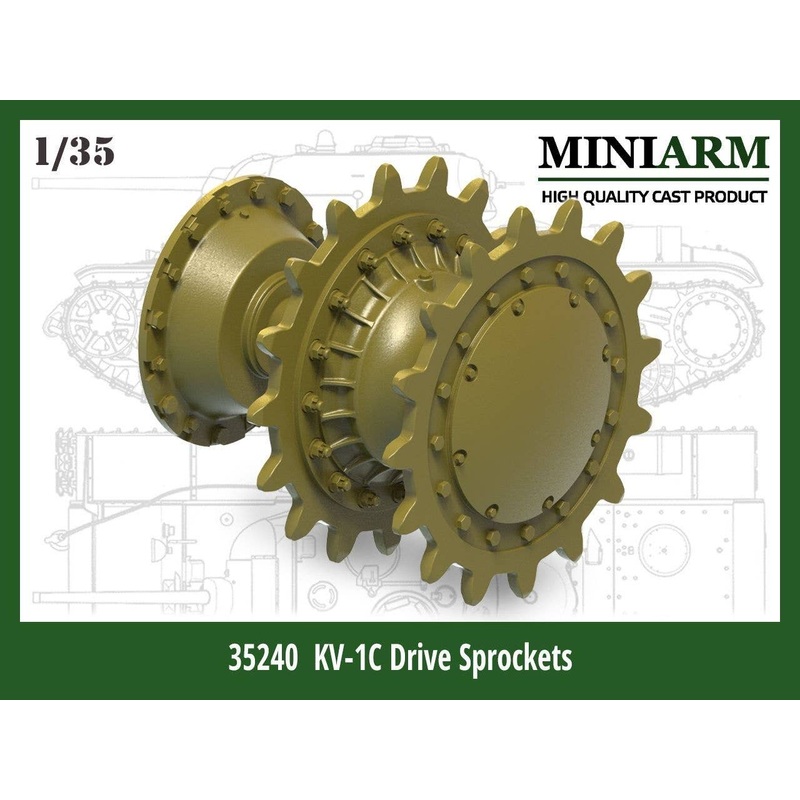 1/35 Starting Wheel Set for WW.II Russia KV-1C