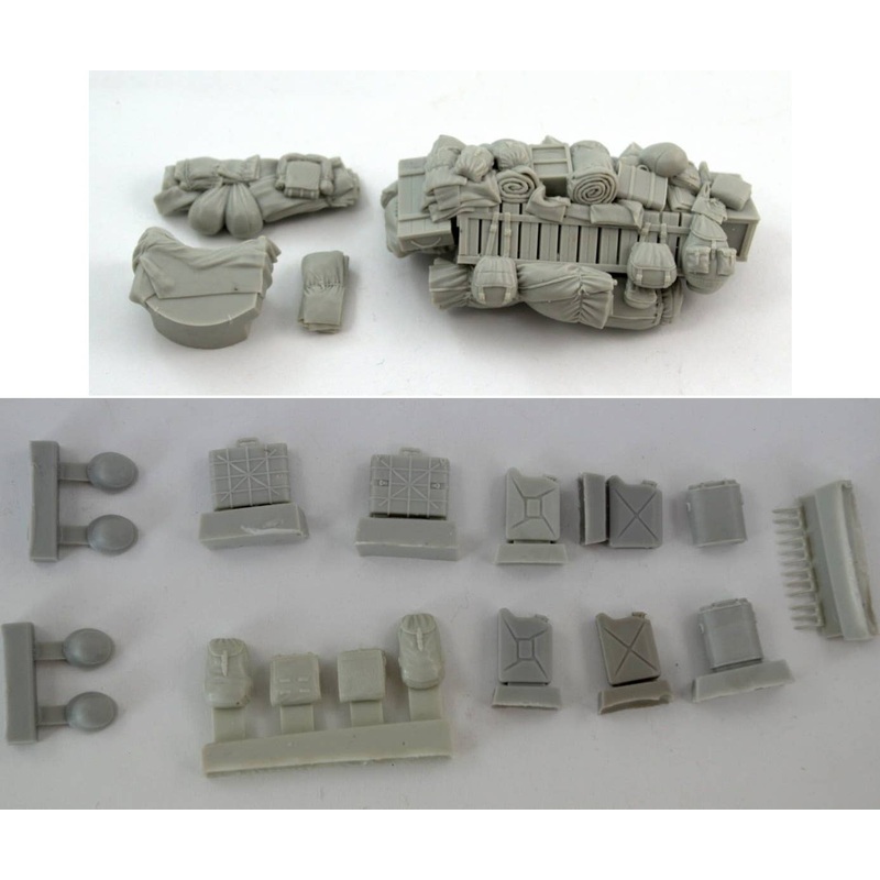 1/35 Stowage Set for Pz.Kpfw III (Ausf J-N)