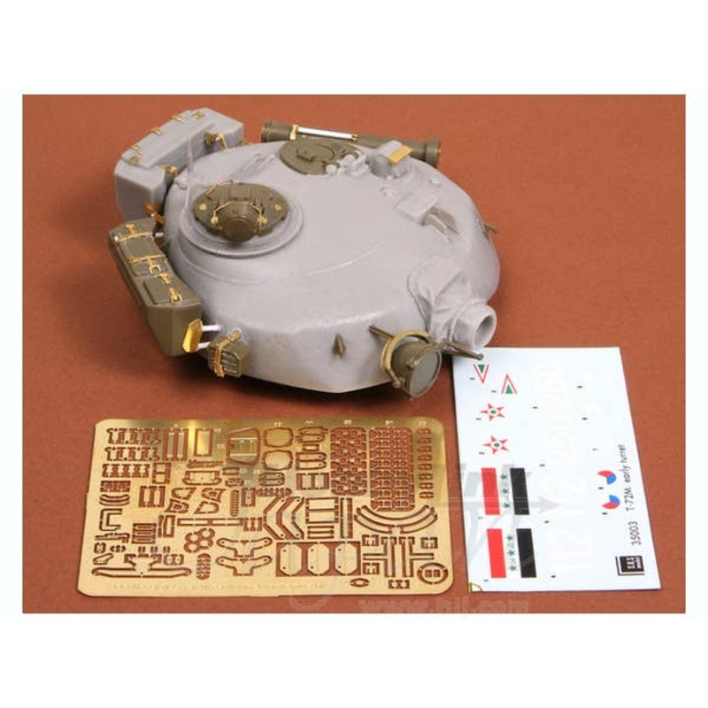 1/35 T-72M early turret (for Tamiya)