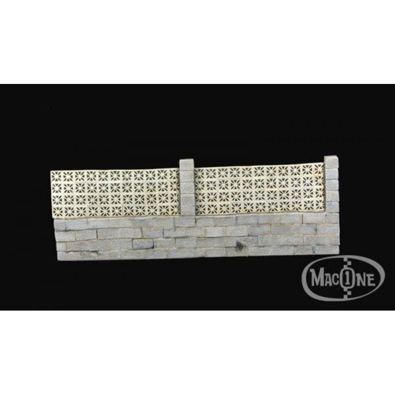 1/35 Watermark Decoration Wall Made Of Block Type B
