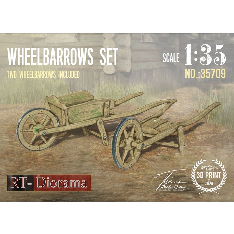 1/35 Wheelbarrows Set