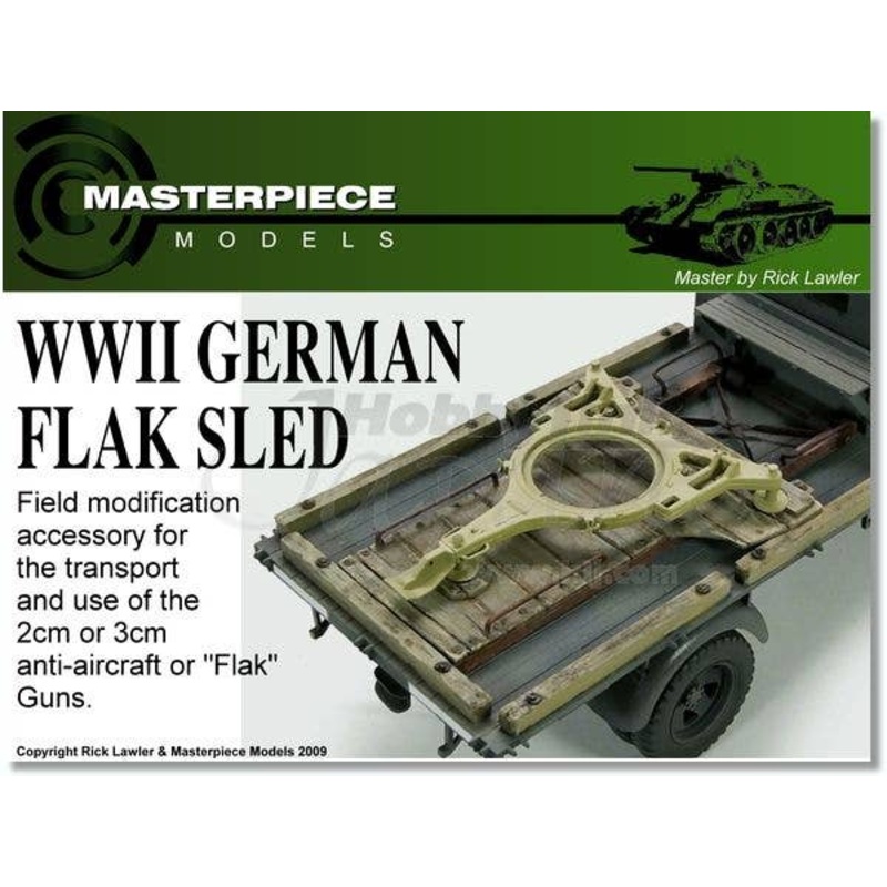1/35 WWII German Flak Sled