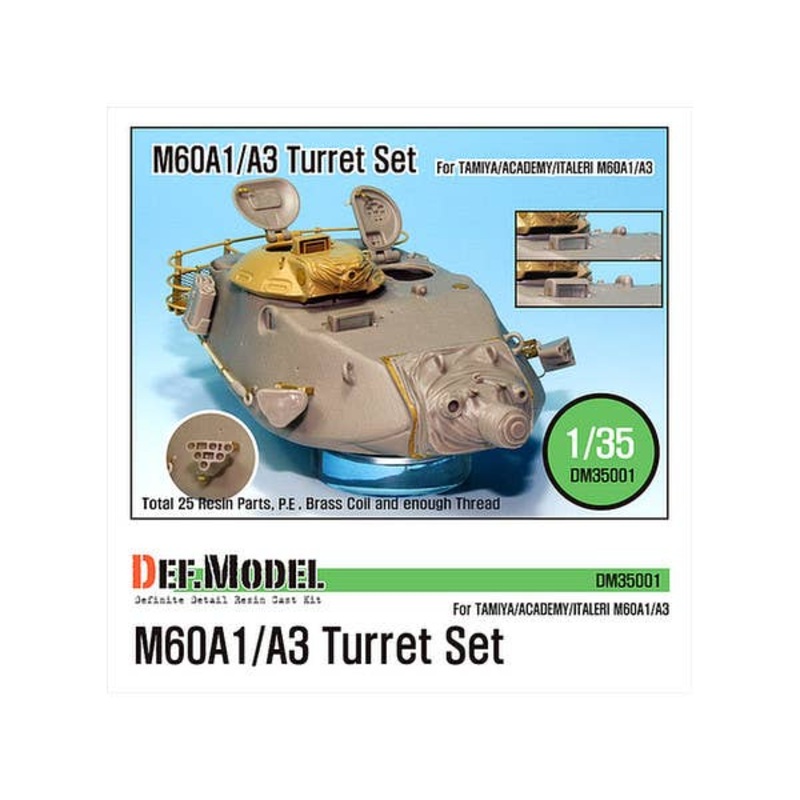 M60A1/A3 Turret Set (for Tamiya/Academy/Italeri)