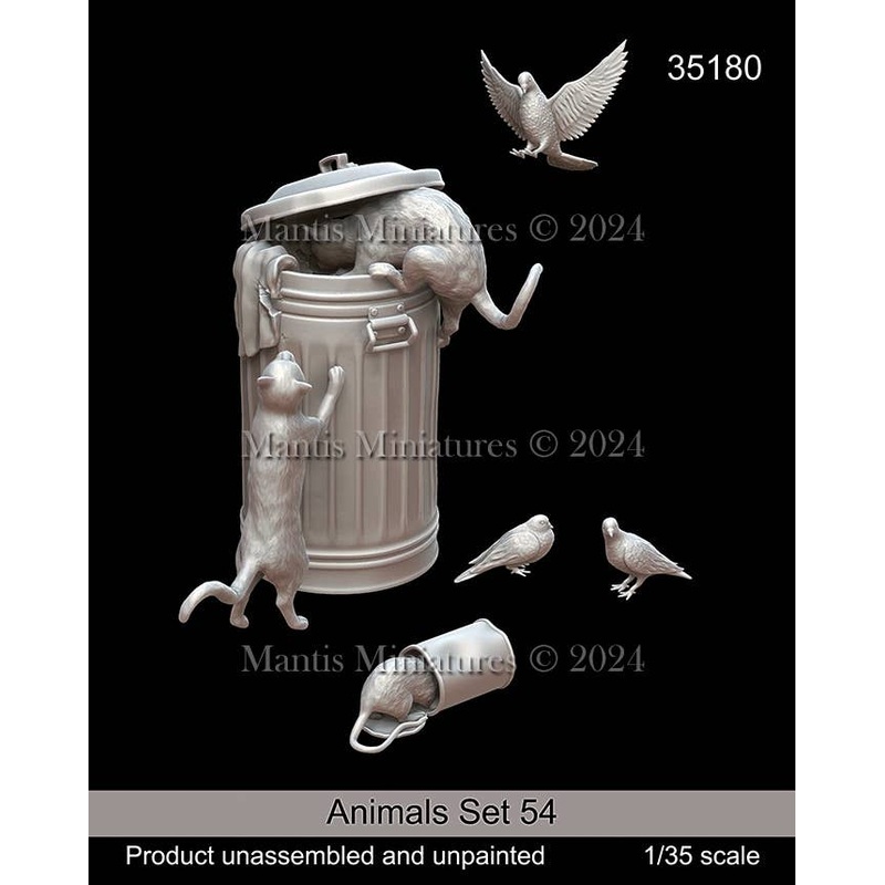 1/35 Animal Set 54 Urban Animals