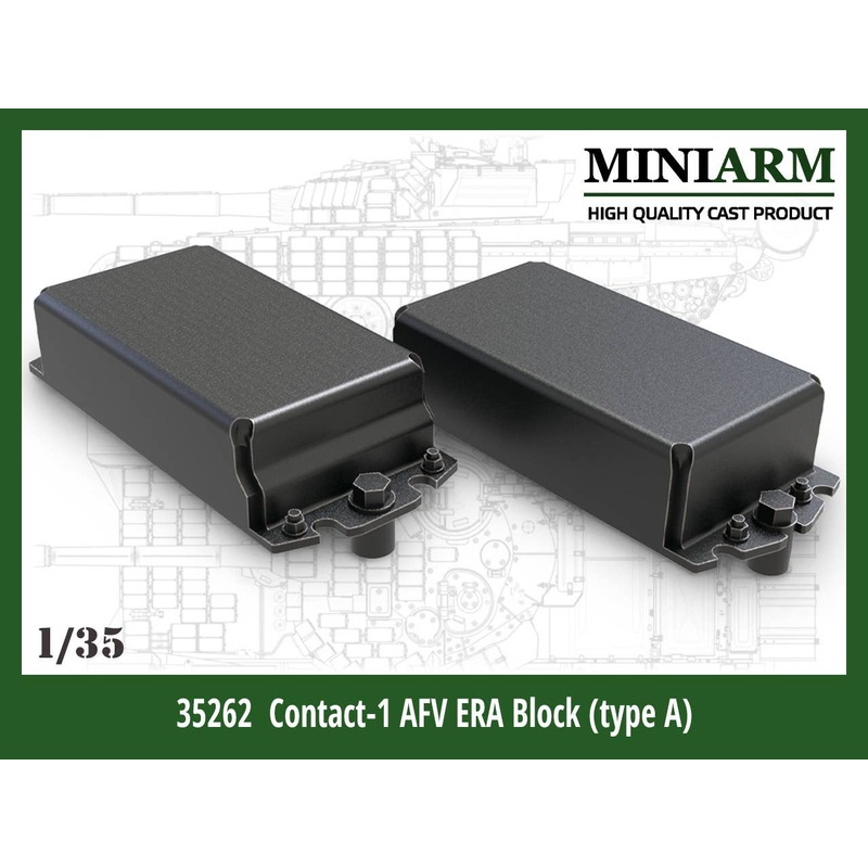 1/35 Current Russian/Soviet Contact-1 ERA Block Type A (Rectangle)