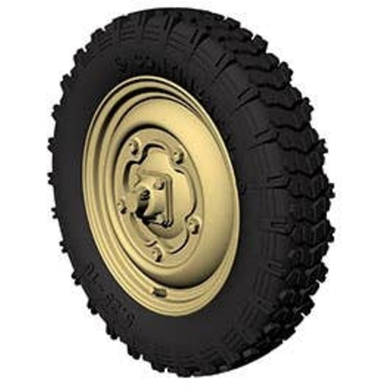 1/35 Germany Schwimmwagen Road Wheels (Extra Grande)