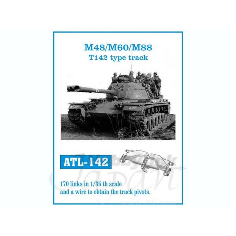 1/35 M48 / M60 / M88 T142 Type Track