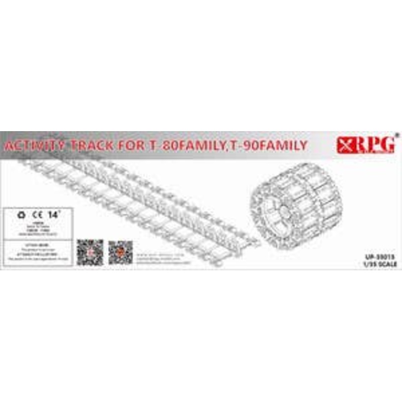 1/35 Movable Caterpillar for T-80/T-90