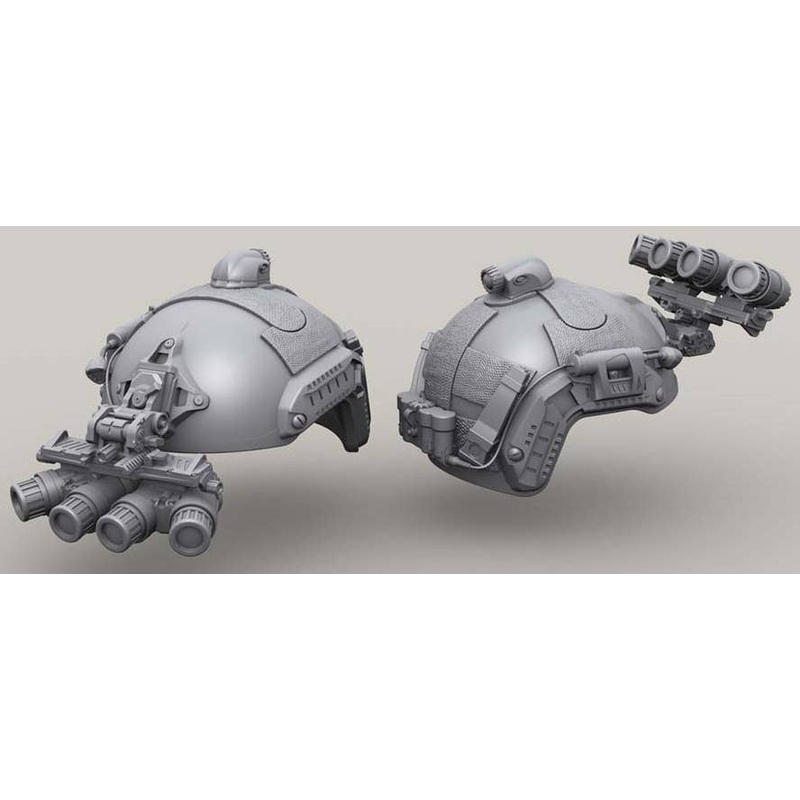 1/35 Ops-Core FAST Ballistic Maritime Helmet w/GPNVG-18 Set