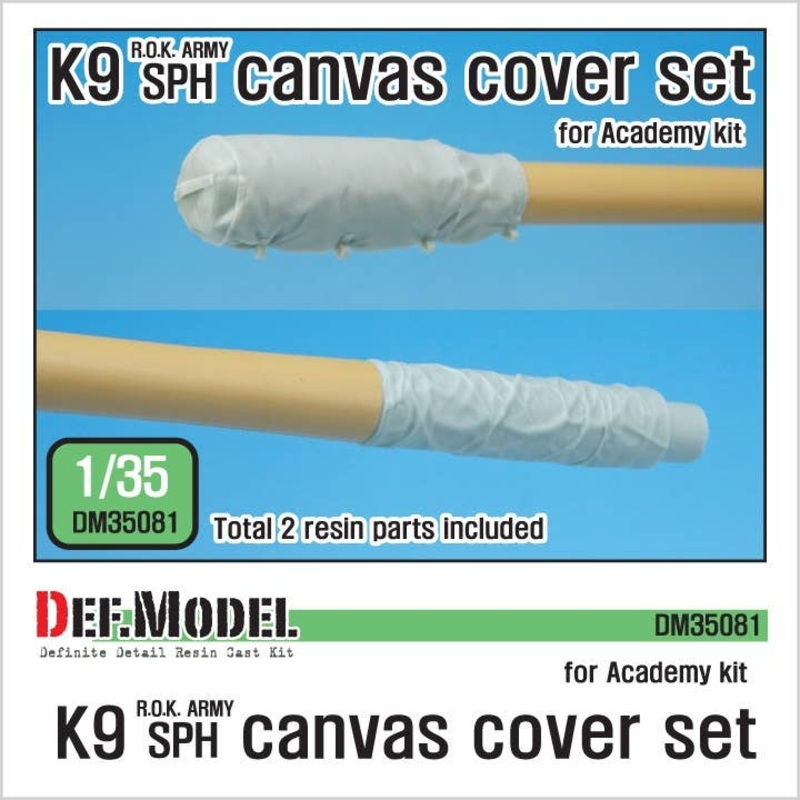 1/35 ROK K9 SPH Canvas Cover Set  (Academy)