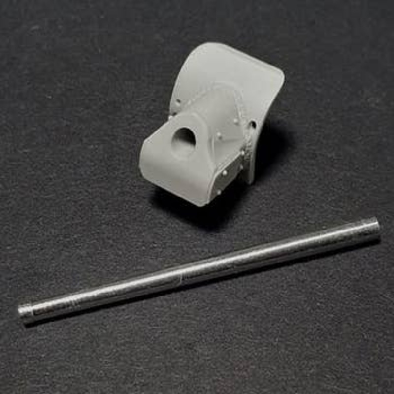 1/35 T-34 / 76 Initial Turret 76.2mm F-34 Tank Gun & Shield