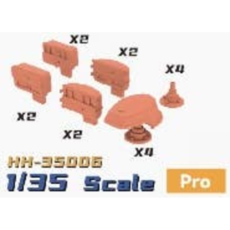 1/35 WWII German Tank Notec Light & Tail Light Set