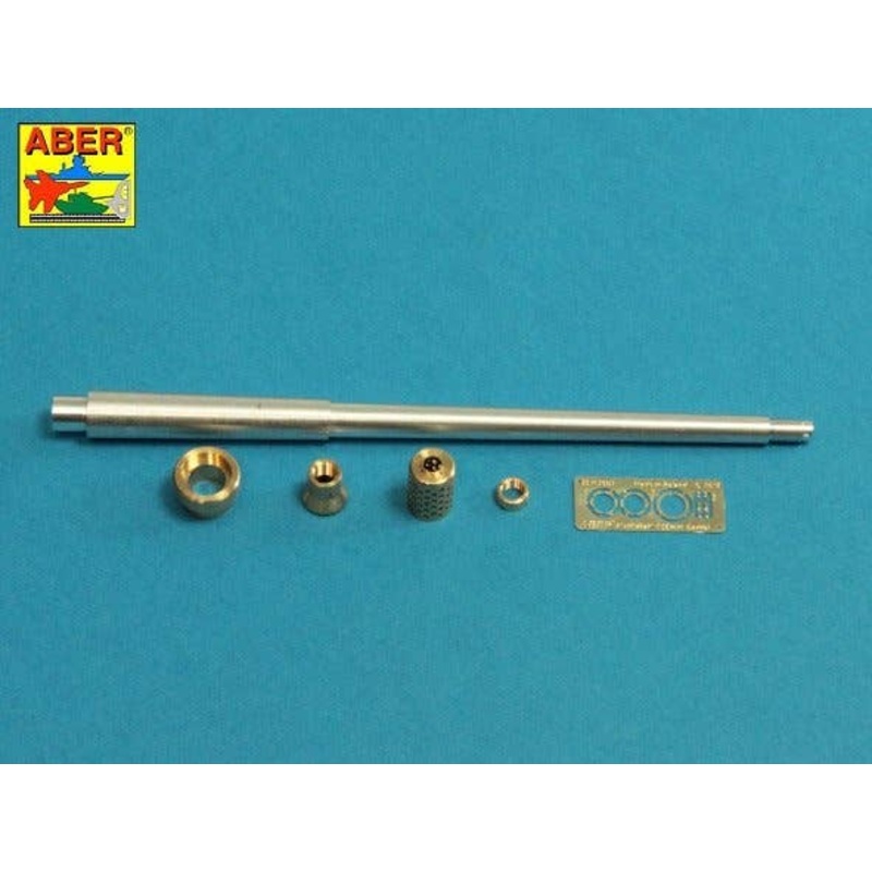 1/35 10.5cm KwK L/70 Barrel with Perforated Muzzle Brake for Lowe or VK7201(K) for Amusing Hobby