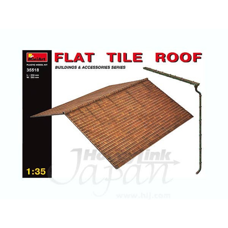 1/35 Flat Tile Roof