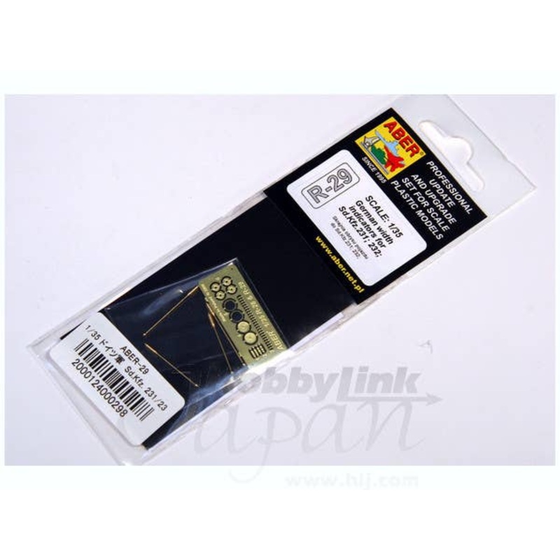 1/35 German Width Indicators for Sd.Kfz. 231 & 232 (4pcs)
