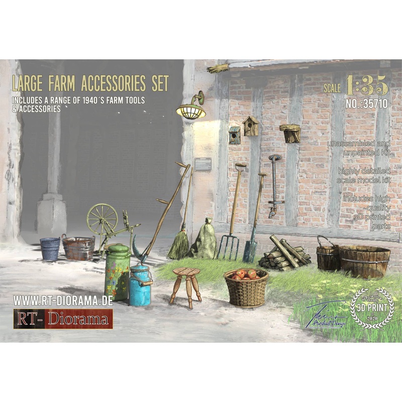 1/35 Large Farm Accessories Set