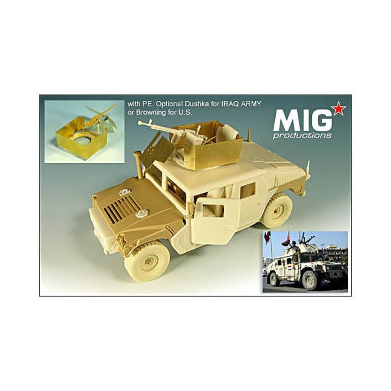 1/35 M1114 Up-Armored HMMWV with MG Cupola