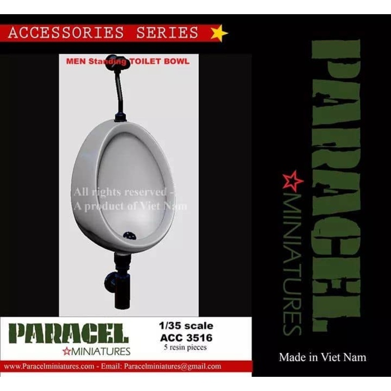 1/35 Men Standing Toilet Bowl