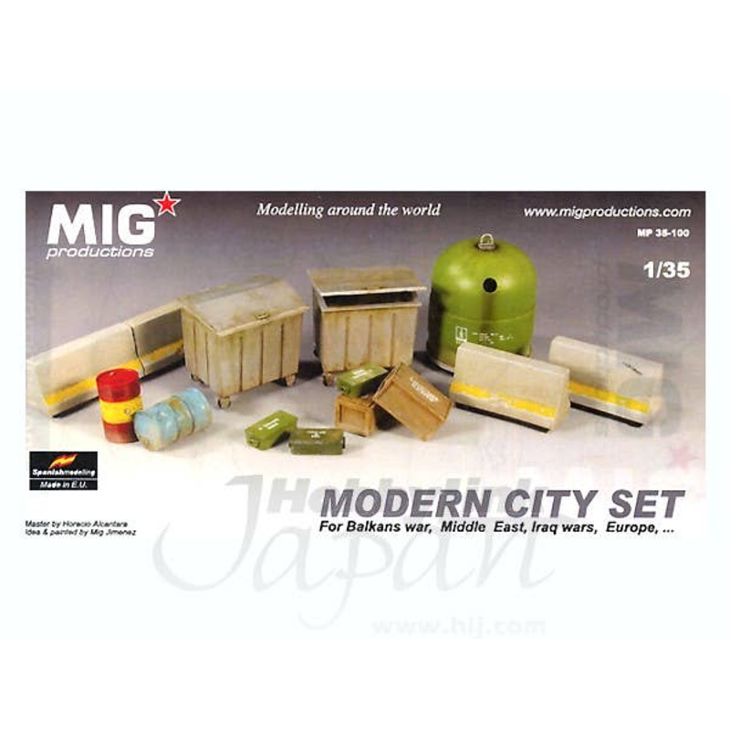 1/35 Modern City Set for Balkans War, Middle East, Iraq Wars, Europe