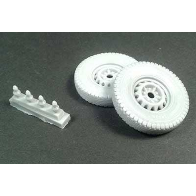 1/35 Road Wheels for GAZ-67 & BA-64 (Jaroslavskij Szinnyj Zavod)